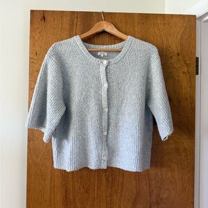 Aerie Unreal Short Sleeve Cardigan